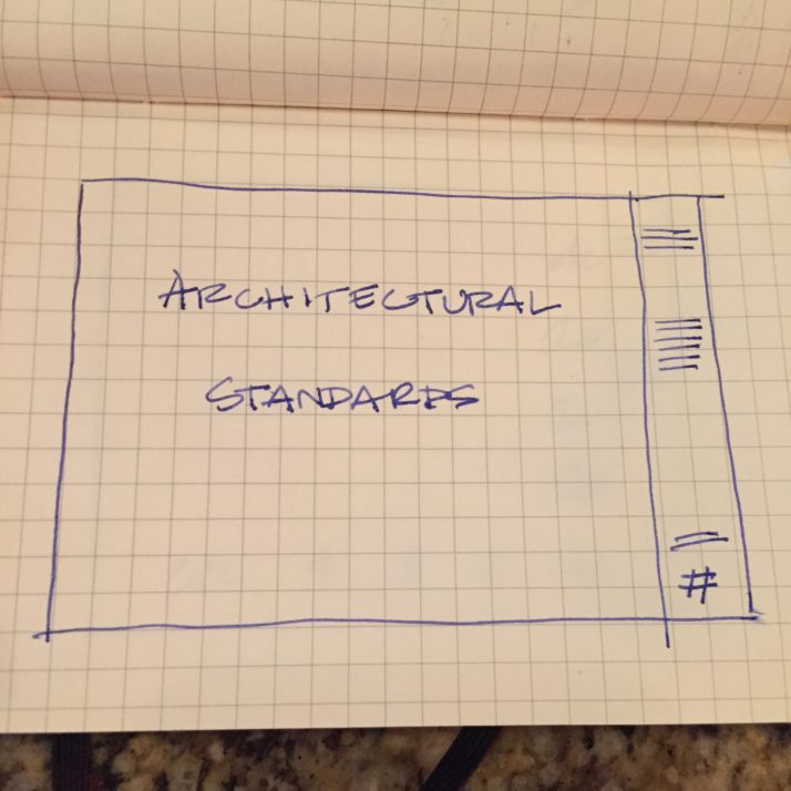 Architectural Standards: What’s in a page layout??