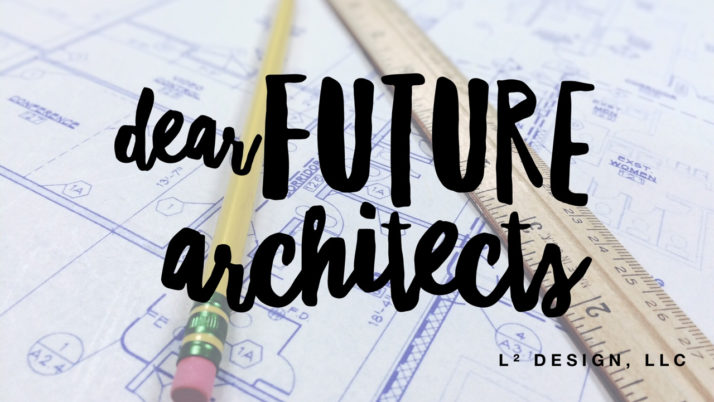 Dear Future Architects: 3 letters