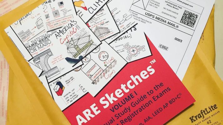 Book no. 170 is on its way to a #futurearchitect! Love building this #AREsketches community and helping people prepare for licensure and their career. Just ordered 25 more to take down with me to @aia_ms for the EP workshop coming up. Will you be there? Let me know!