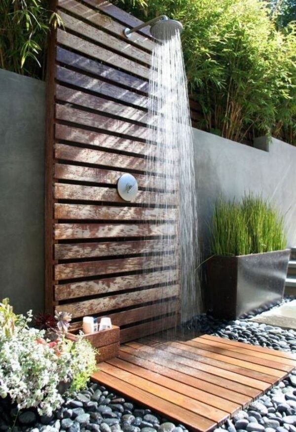 outdoor shower cost